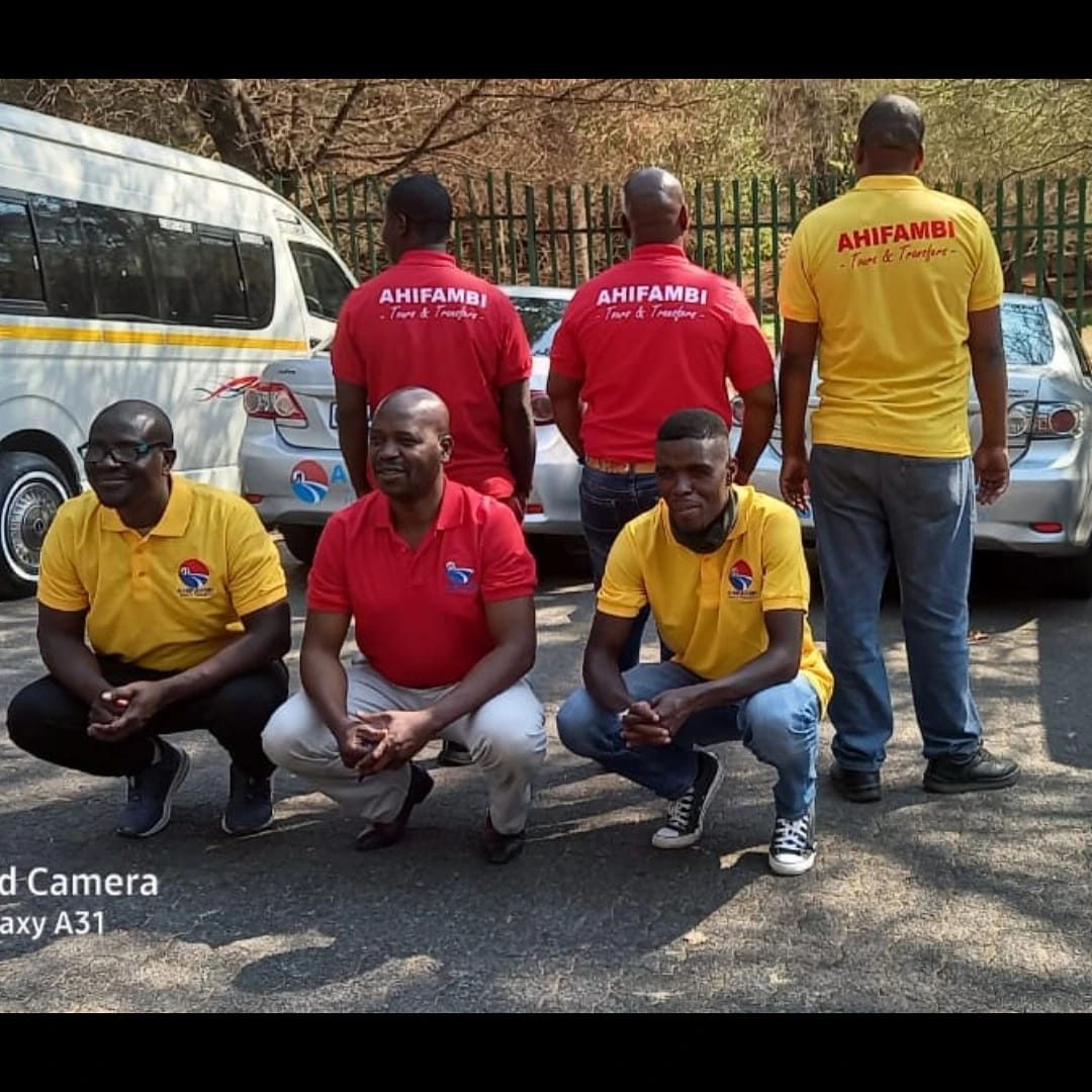 Ahifambi driver team in branded uniform